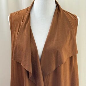 BOHO Western Fringe Vest in Super Soft Suede Look. Rustic & Retro